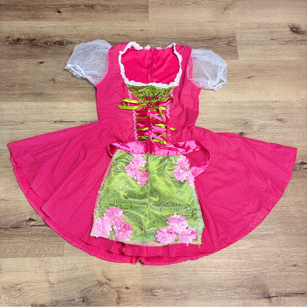Oktoberfest Dirndl, Beer Maiden Costume (New)